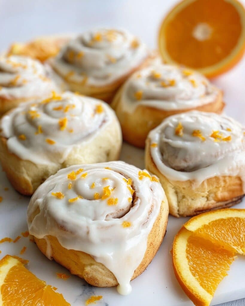 Orange Vanilla Sourdough Brioche Rolls Recipe