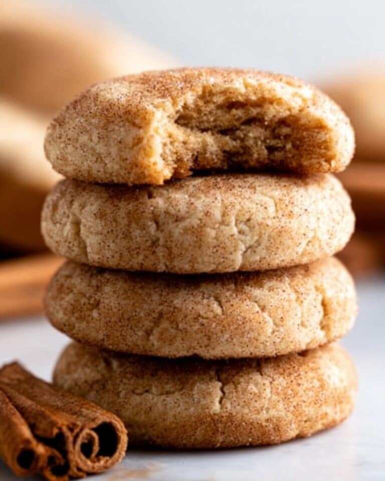 Soft & Thick Snickerdoodles Recipe