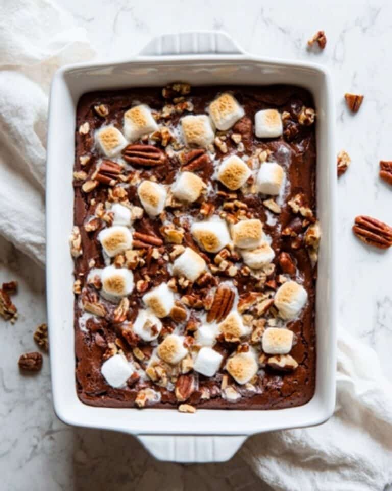 Best Homemade Rocky Road Brownies Recipe