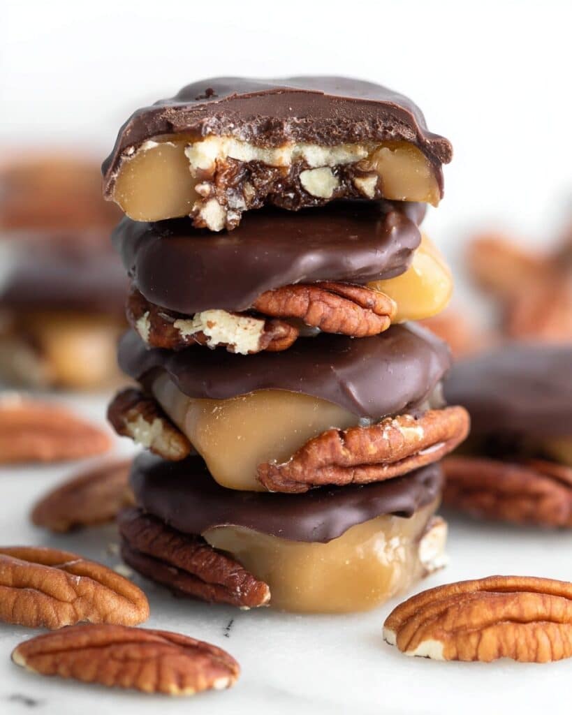 Keto Pecan Turtles Recipe