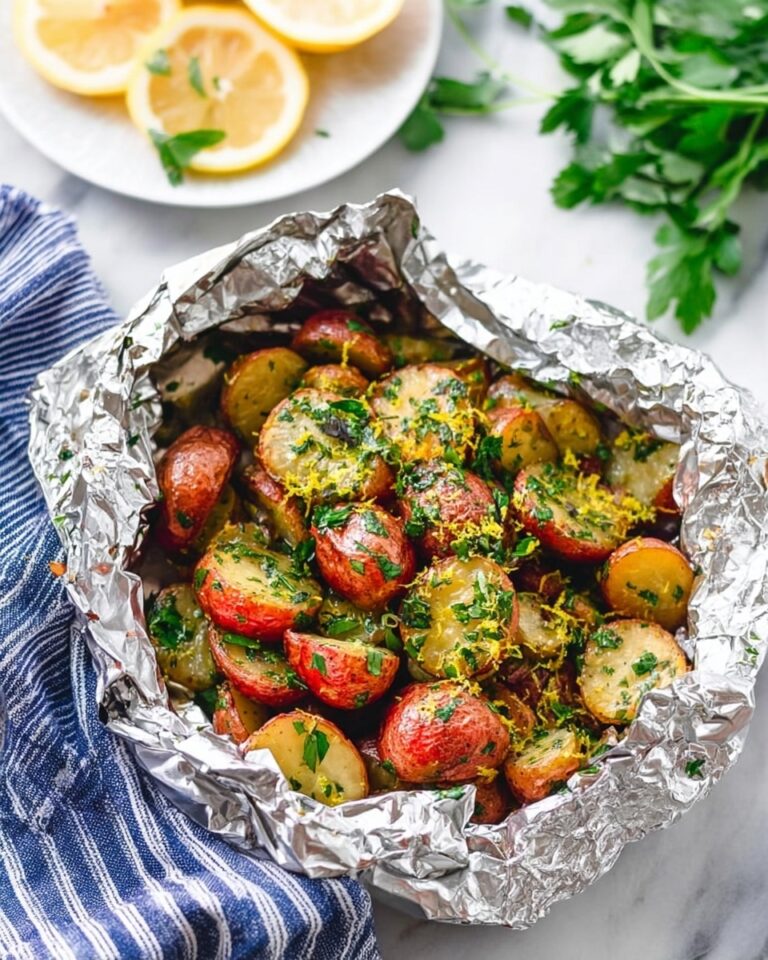 Lemon-Parsley Foil Packet Potatoes Recipe