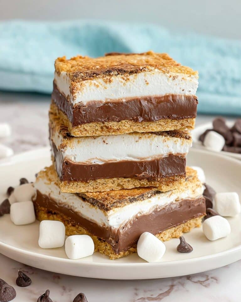 Frozen S’mores Bars Recipe