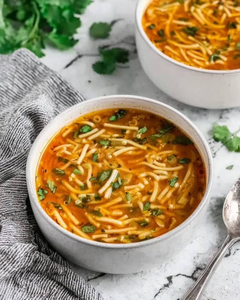 Sopa de Fideo (Mexican Noodle Soup) Recipe