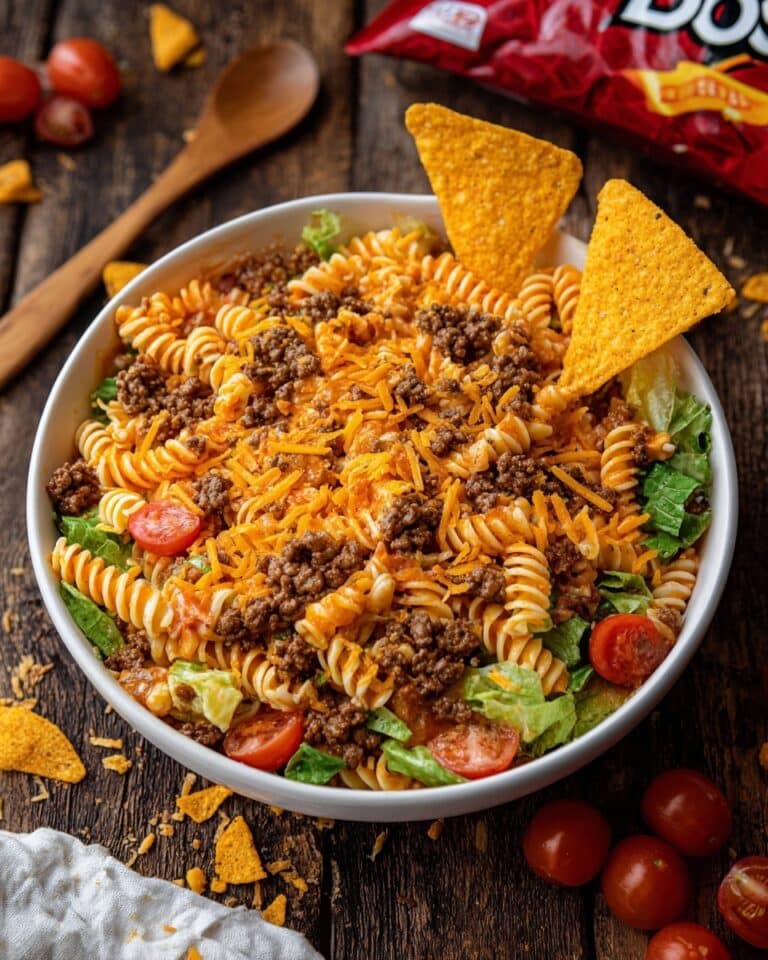 Doritos Locos Taco Pasta Salad Recipe