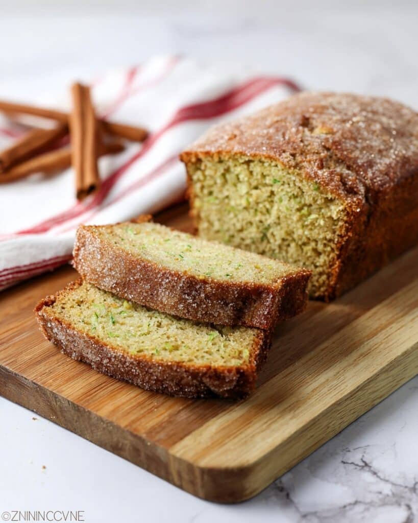 Snickerdoodle Zucchini Bread Recipe