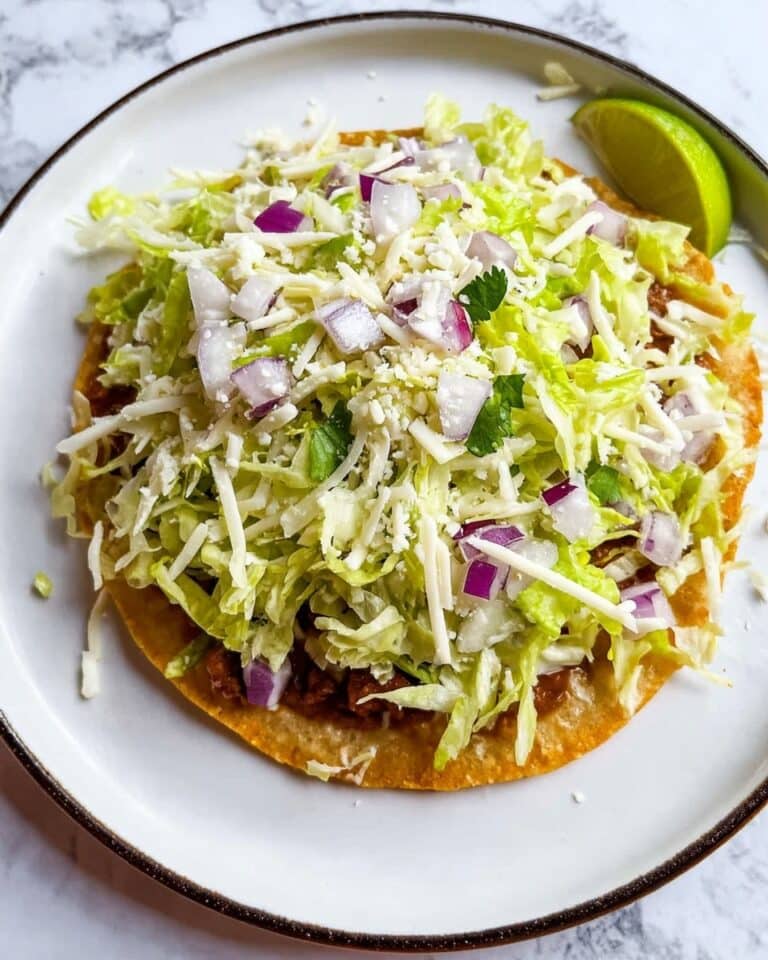 Chicken Tinga Tostadas Recipe