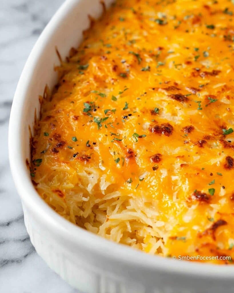 Copy Cat Cracker Barrel Hashbrown Casserole Recipe