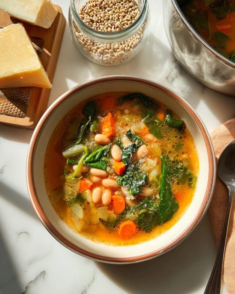Delicious One-Pot Tuscan White Bean Soup with Swiss Chard Recipe