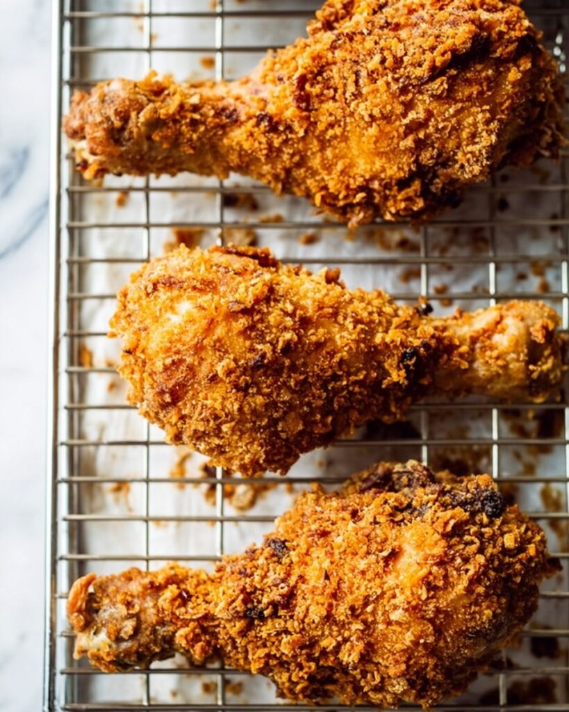 Oven Fried Chicken with Bran Flakes Recipe