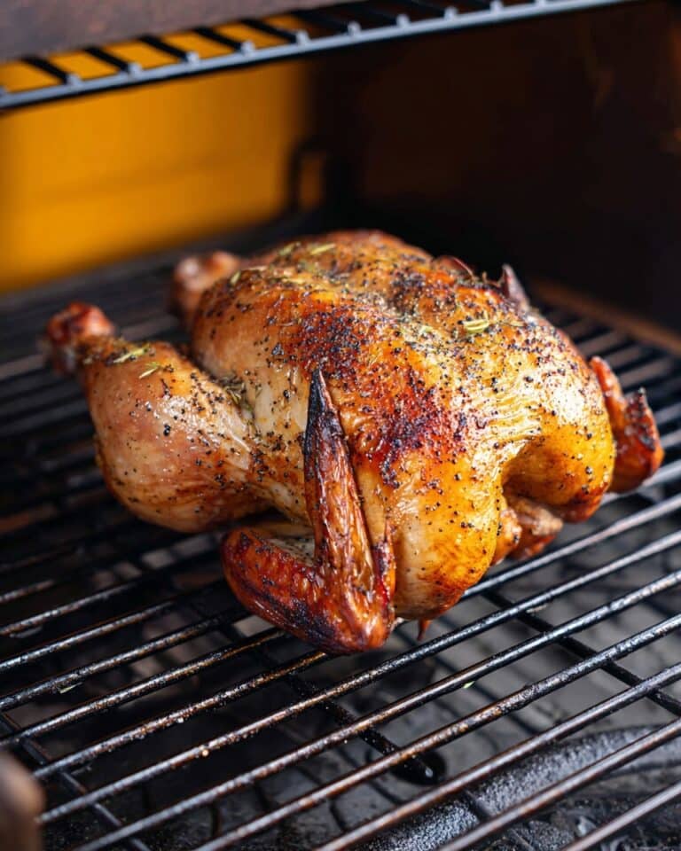 Smoked Whole Chicken Recipe with Traeger Instructions Recipe