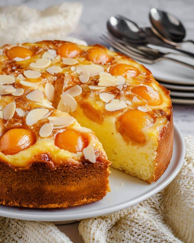 German Apricot Cake (Aprikosenkuchen) Recipe