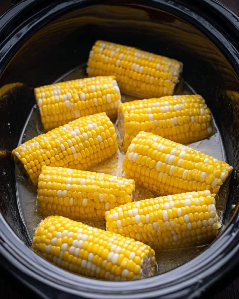 Slow Cooker Milk and Honey Corn on the Cob Recipe