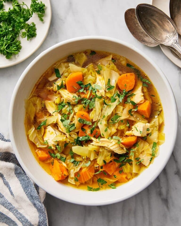 Cabbage and Chicken Soup Recipe