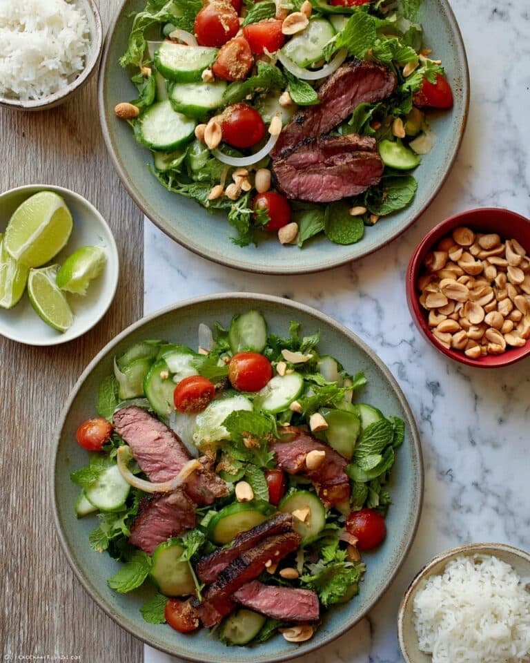 Thai Beef Salad with Lime Dressing Recipe