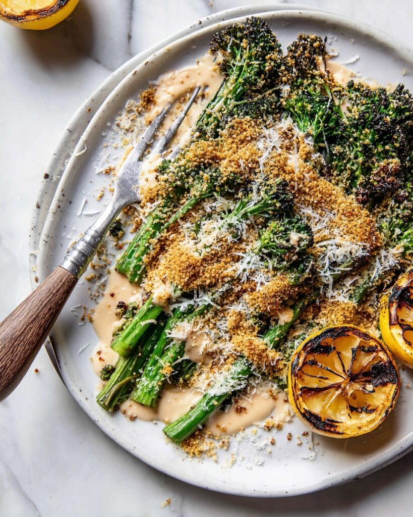 Grilled Broccolini Caesar Recipe