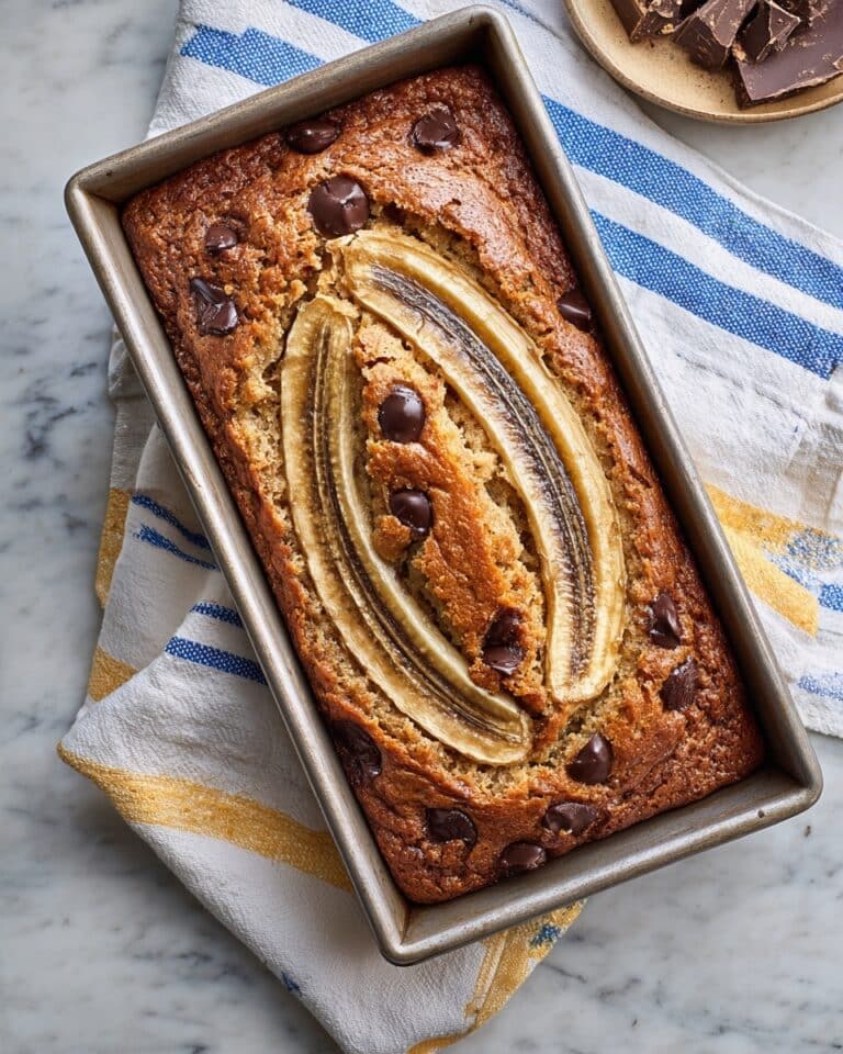 Best Easy Chocolate Chunk Banana Bread Recipe
