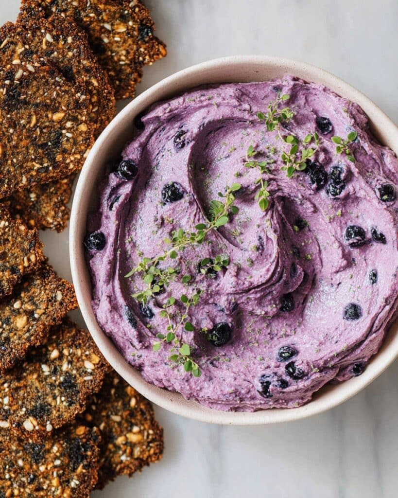 Honey Blueberry Goat Cheese Dip Recipe