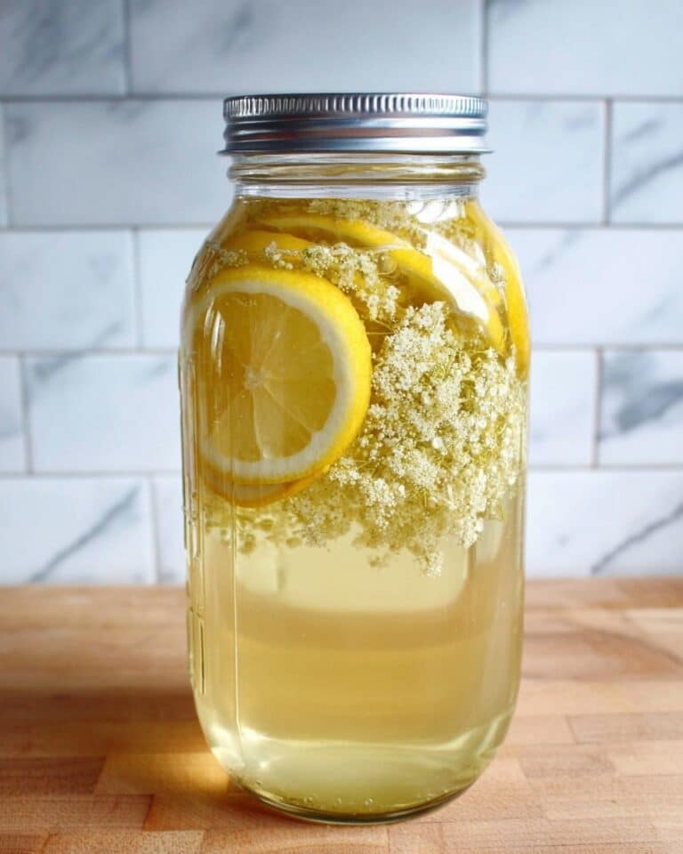 Homemade Elderflower Syrup Recipe