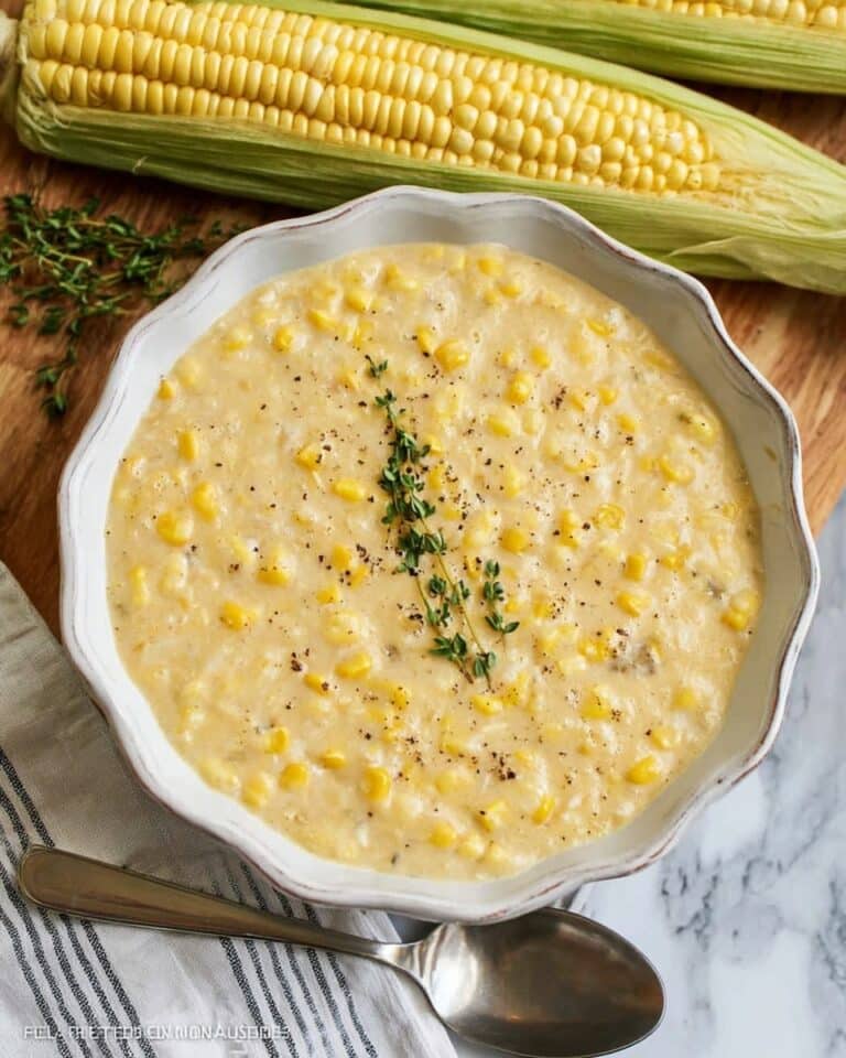 Homemade Creamed Corn Recipe