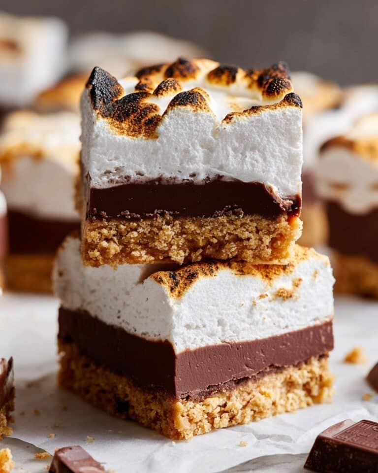 S’mores Fudge Bars Recipe