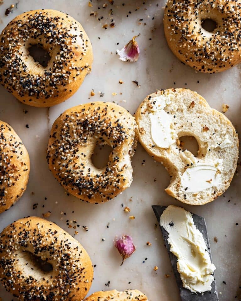 Cottage Cheese Bagels Recipe