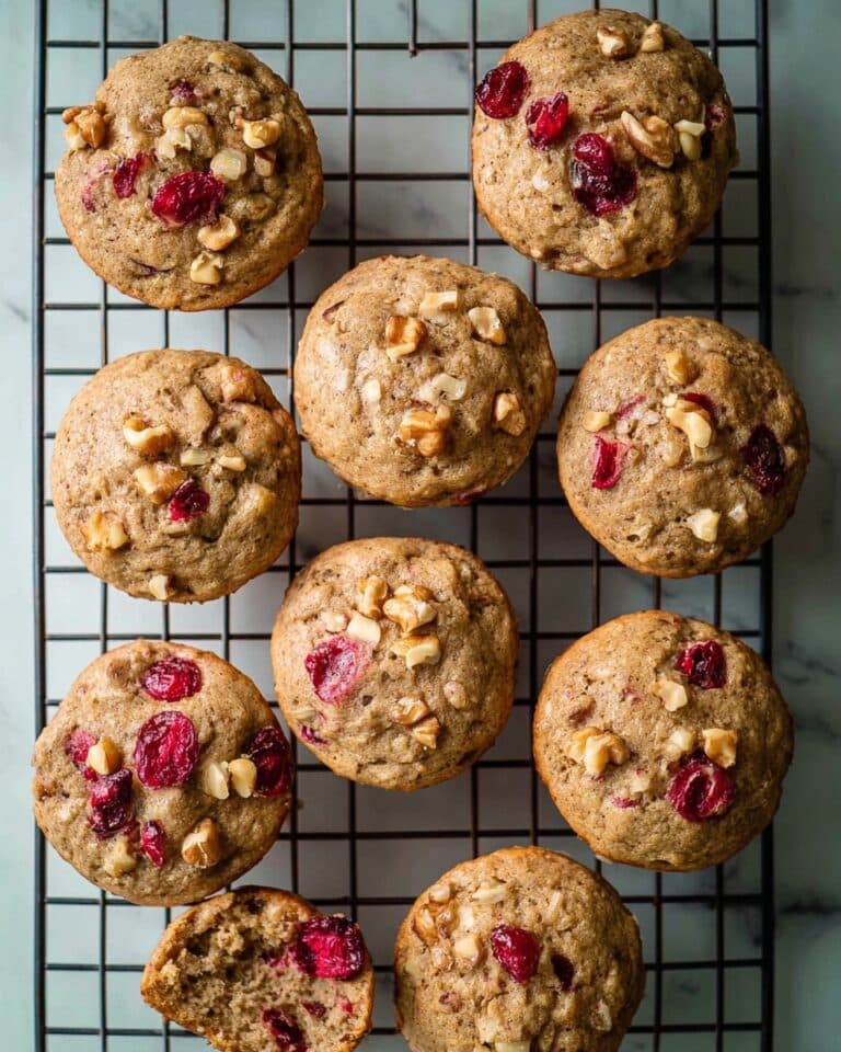Vegan Cranberry Orange Muffins Recipe