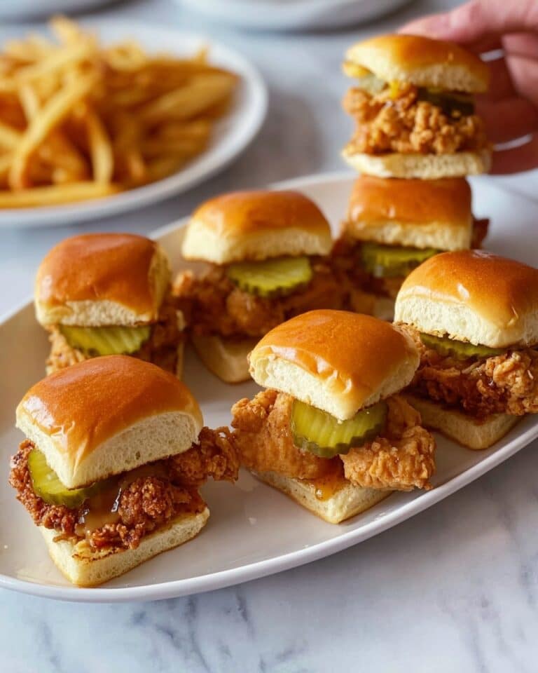 Nashville Hot Chicken Sliders Recipe