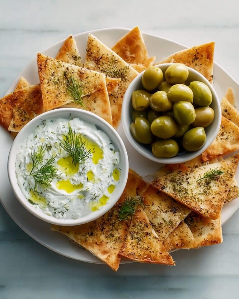 Greek Seasoned Pita Chips Recipe
