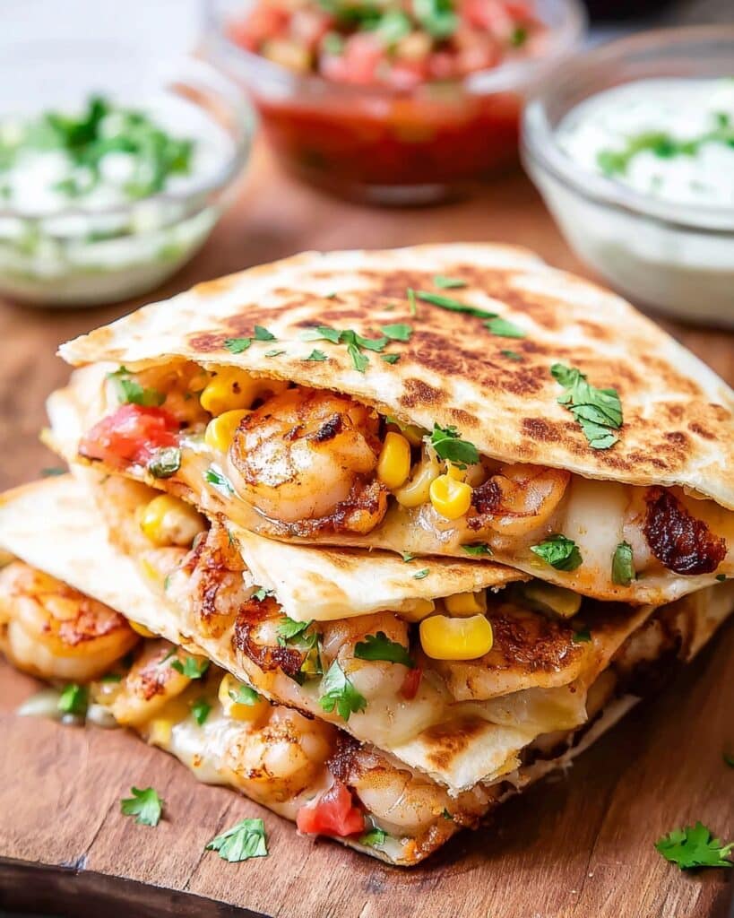 The Ultimate Blackened Shrimp Quesadillas Recipe