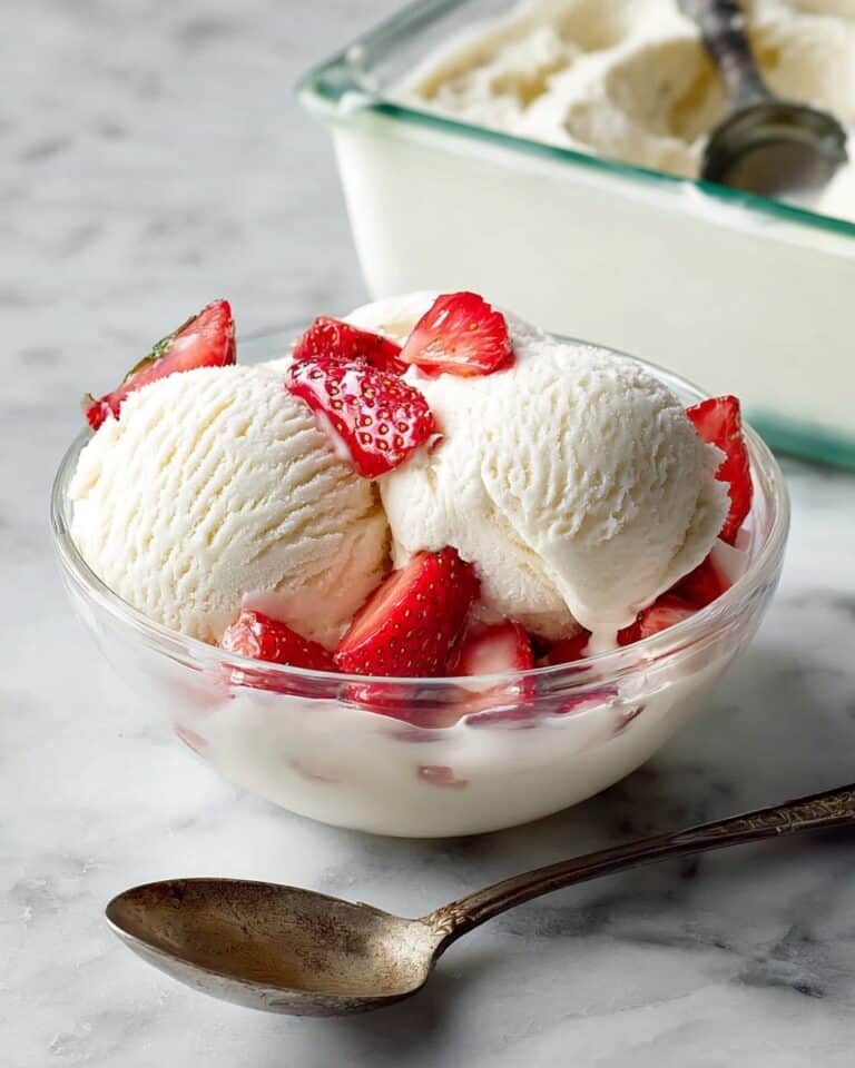 Homemade Vanilla Ice Cream Recipe