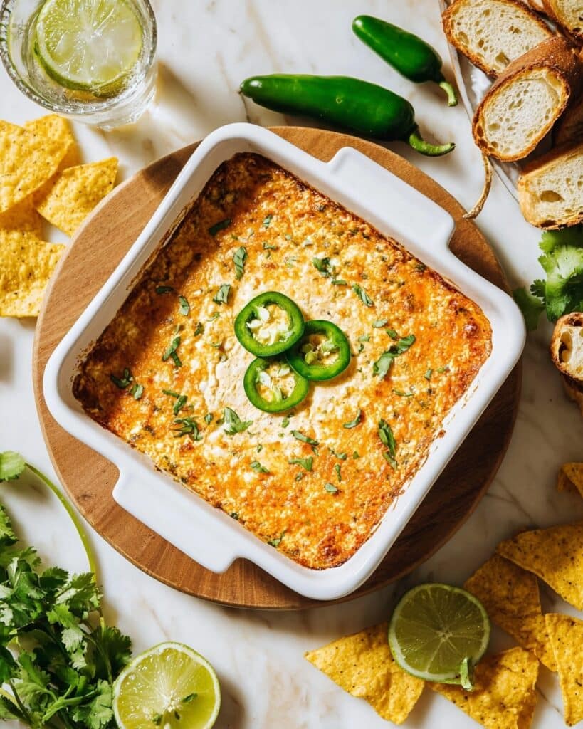 Protein Jalapeño Popper Dip Recipe