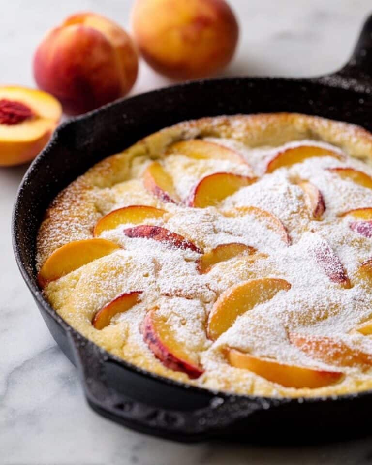 Peach Dutch Baby Recipe