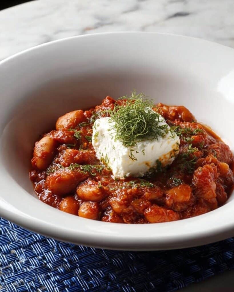 My Big Fat Greek Baked Beans Recipe