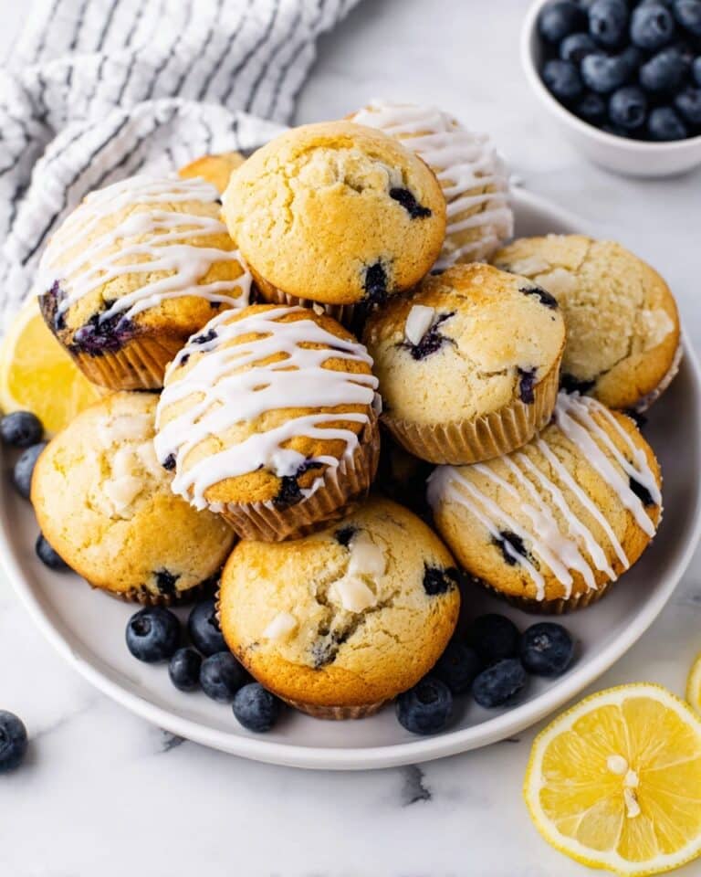Lemon Blueberry Muffins Recipe
