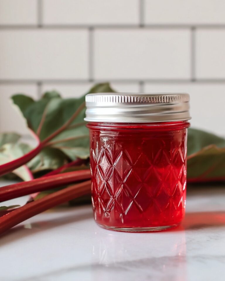 Rhubarb Jelly Recipe