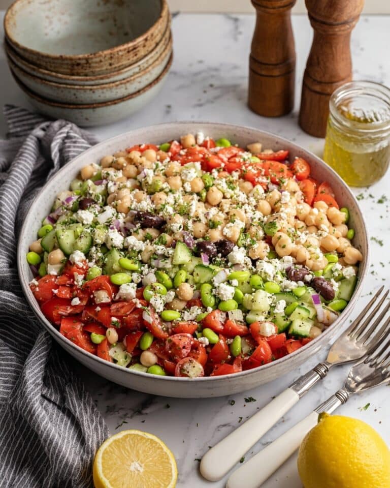 High Protein Bean Salad Recipe