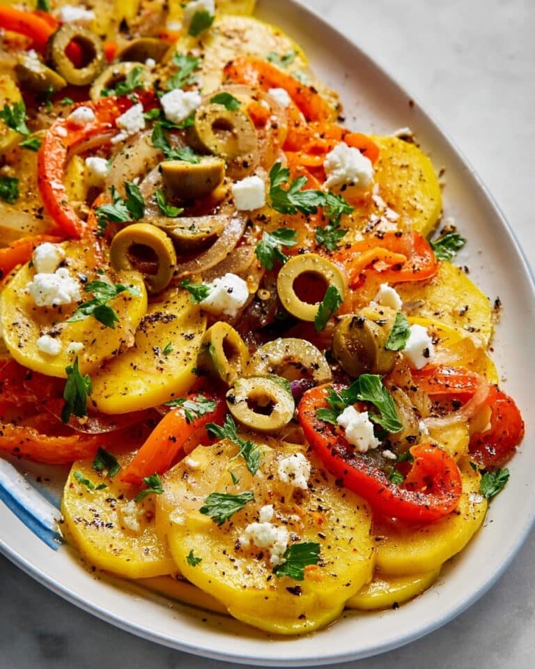 Sauteed Yellow Squash (Mediterranean Style) Recipe