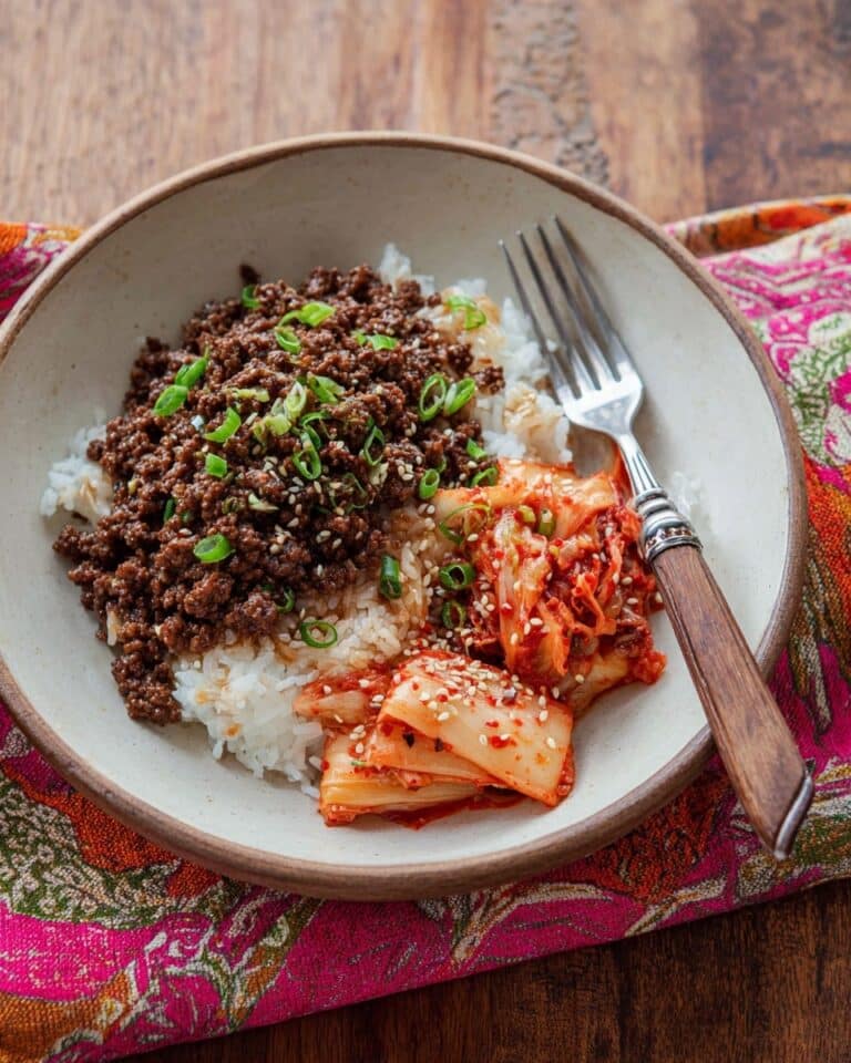 Ground Beef Bulgogi (Easy Korean Beef Bowl) Recipe