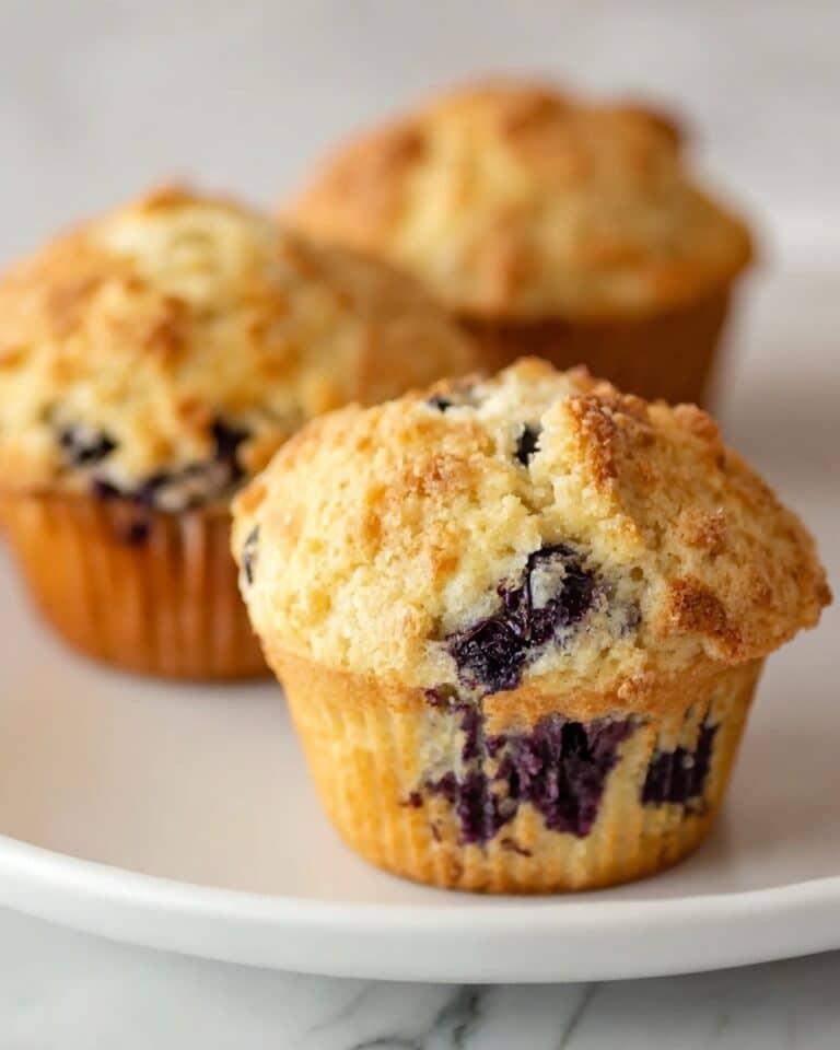 Air Fryer Blueberry Muffins Recipe