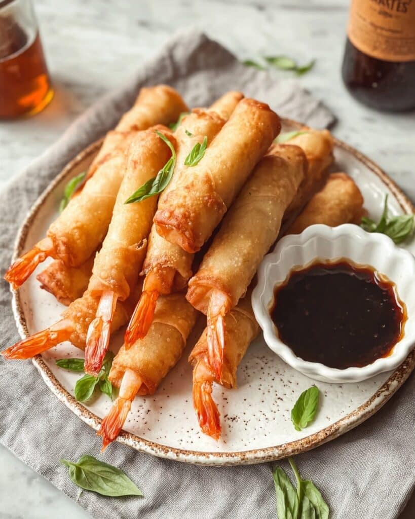 Easy Shrimp Spring Rolls Recipe