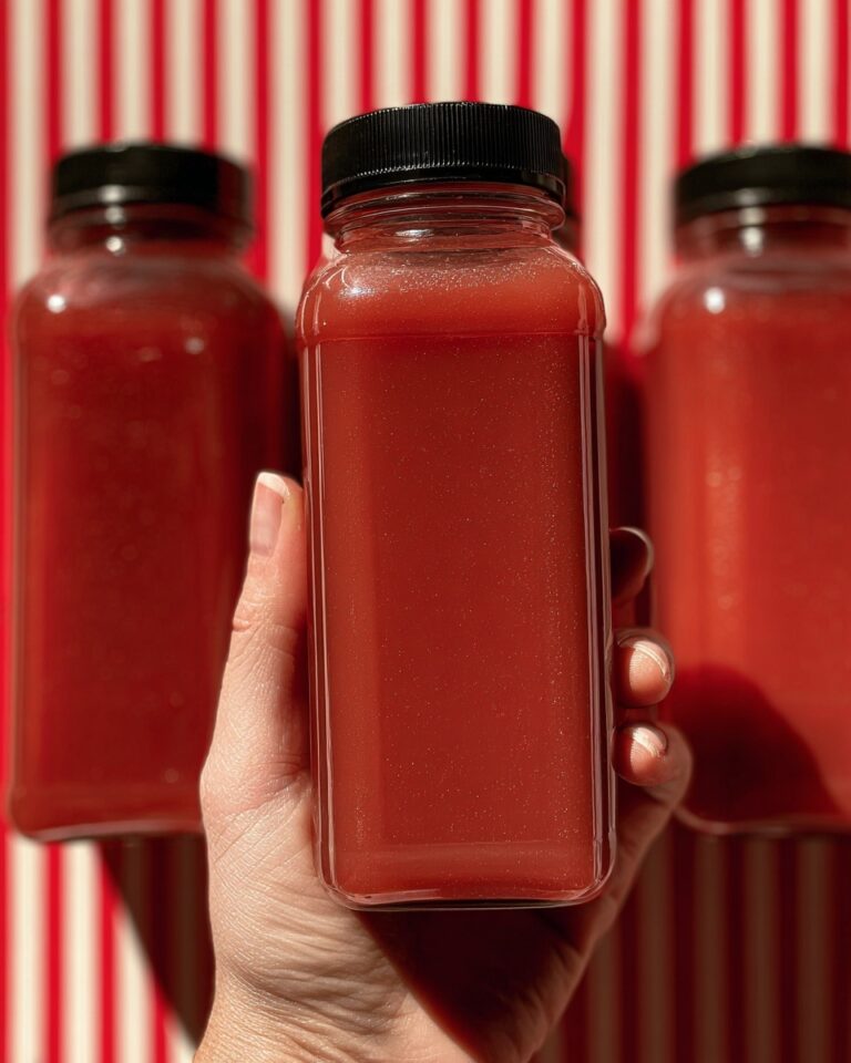 Watermelon & Strawberry Juice Recipe