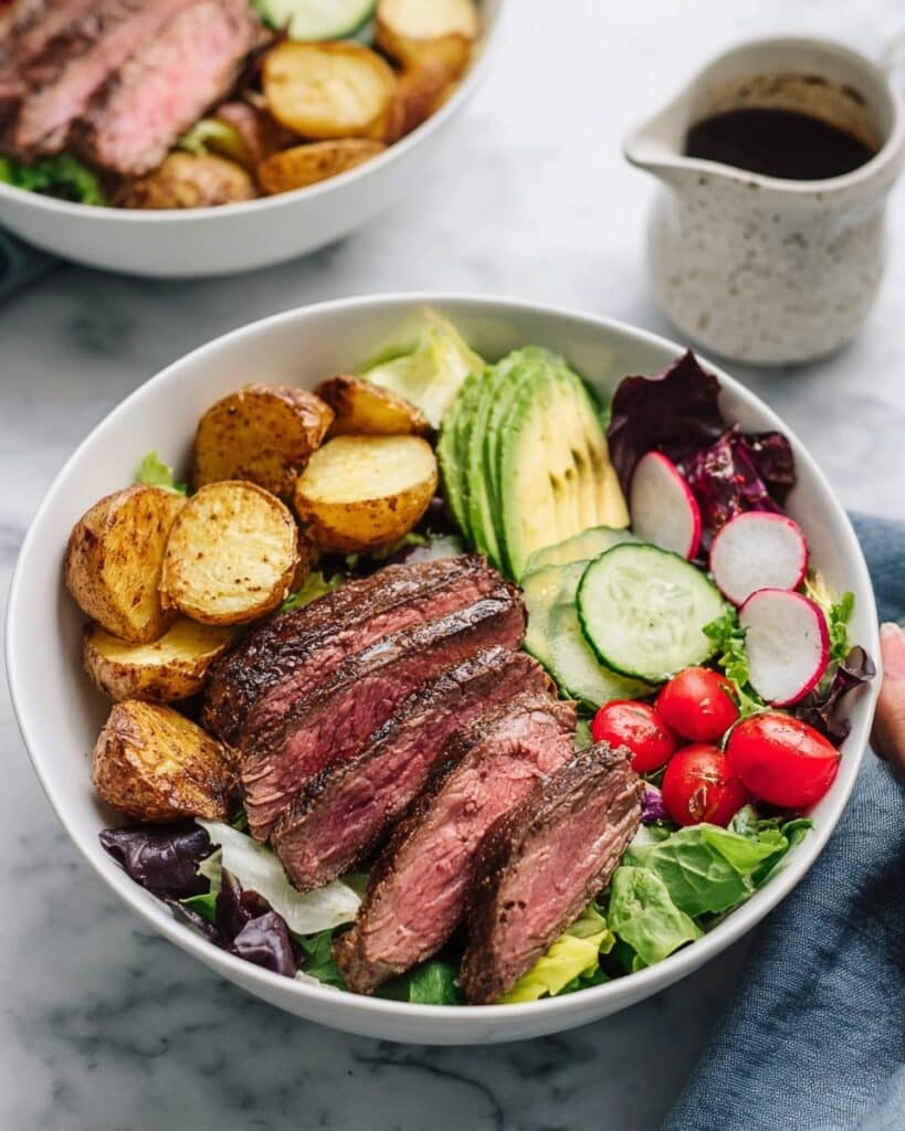 Healthy Steak Salad (Whole30 or Keto) Recipe