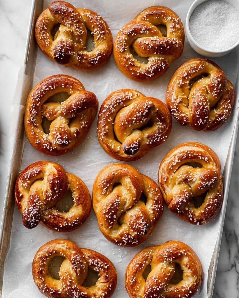 Easy Homemade Soft Pretzels Recipe