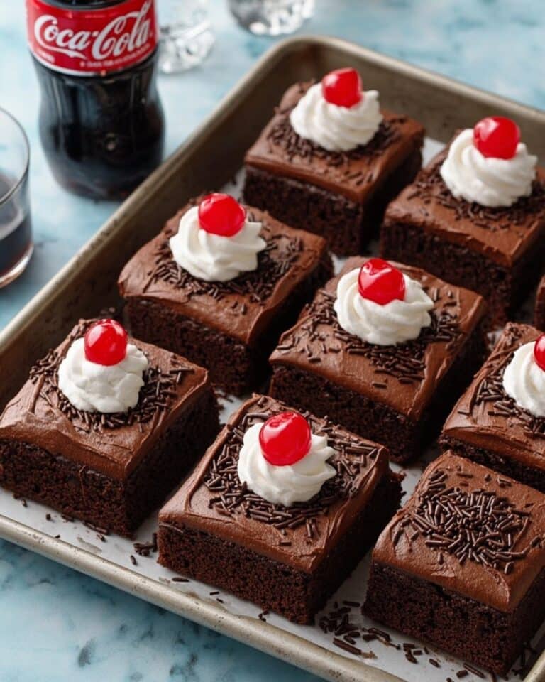 Coca-Cola Cake with Fudge Frosting Recipe