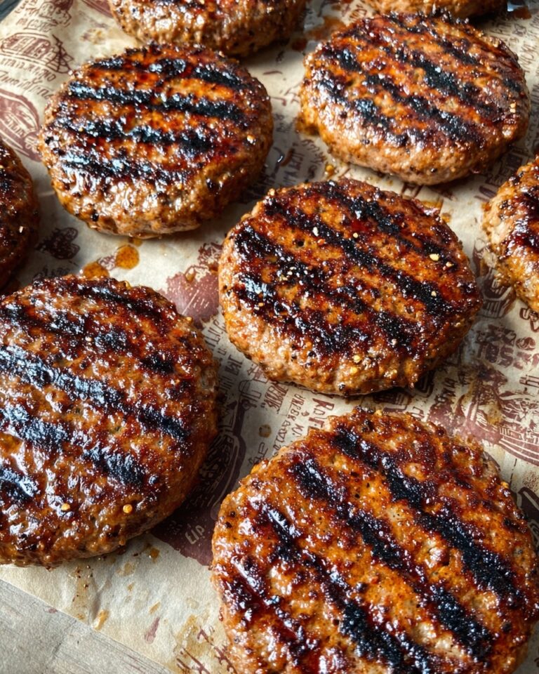Thai Peanut Chicken Patties with Soy Glaze Recipe