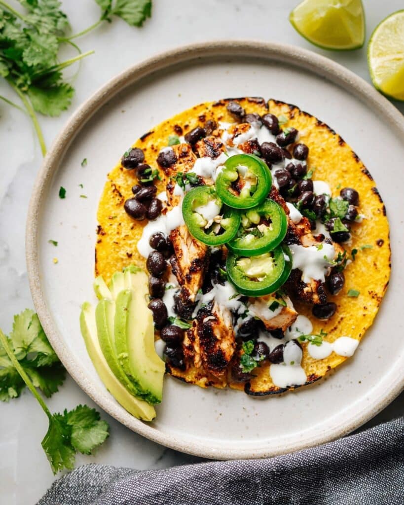 Juicy Chicken Taco Marinade with Lime and Spices Recipe