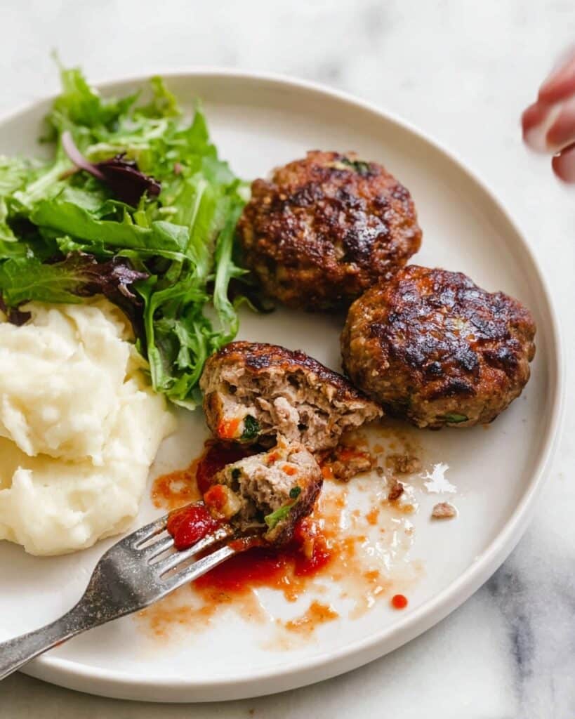 Beef and Vegetable Rissoles Recipe