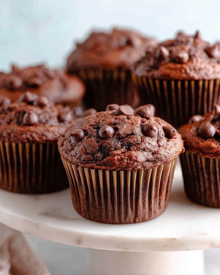 Chocolate Zucchini Muffins Recipe