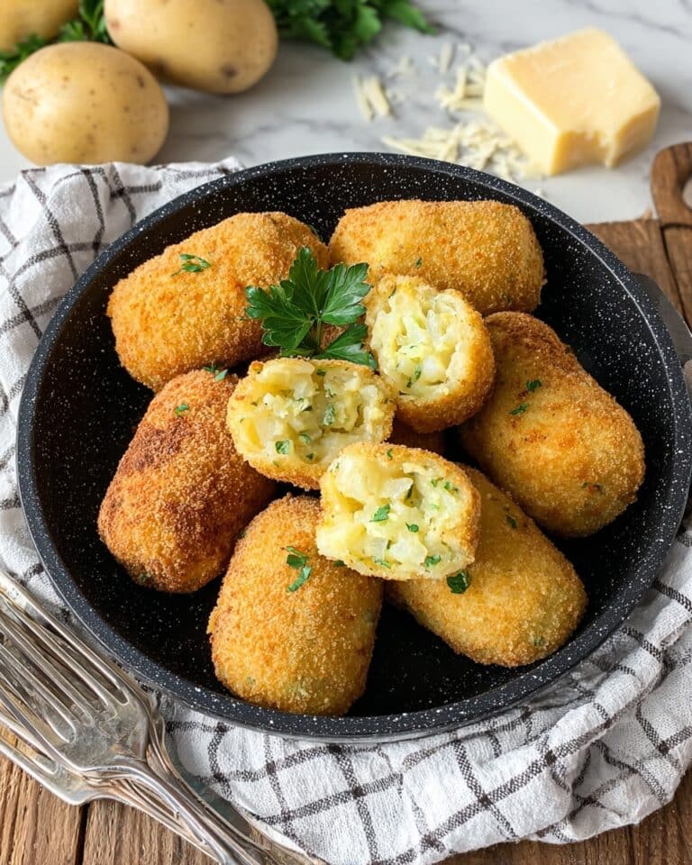 Spanish Potato Croquettes | Croquetas de Patatas Recipe