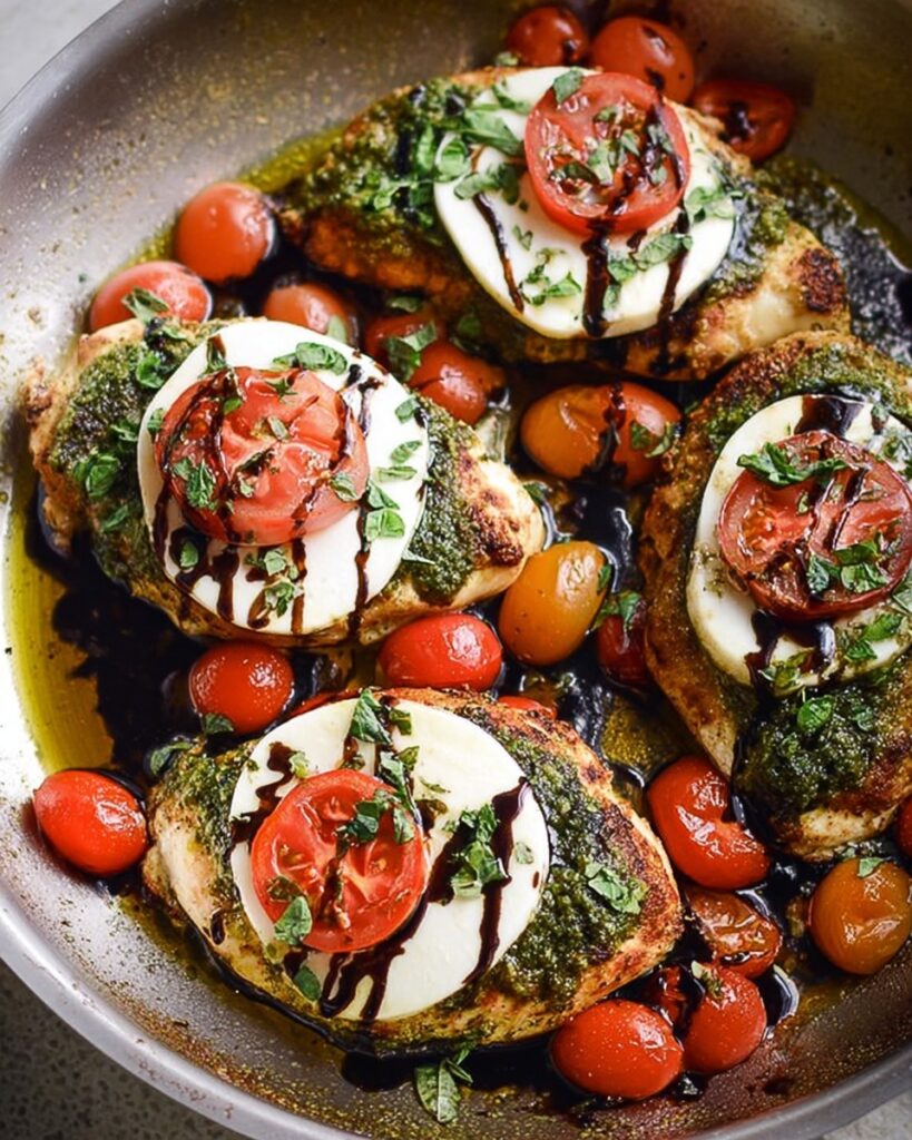 The Best Caprese Chicken Recipe